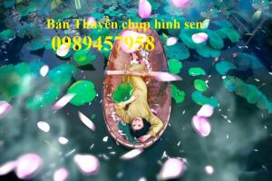 Thuyền chụp sen, Thuyền hái sen, Thuyền chở 2 người, Thuyền 2m, 3m, 4m, 5m