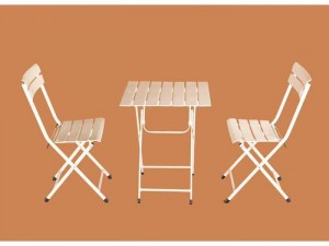 Bàn ghế xếp fansipan sắt mini