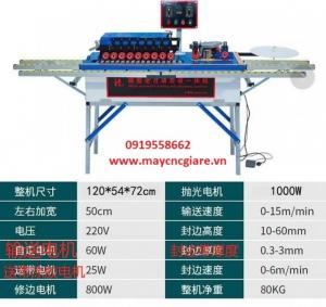 máy dán cạnh mini gỗ 5 chức năng bình dương
