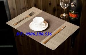 Tấm lót bàn ăn, lót ly, chén dĩa đẹp, sang các loại