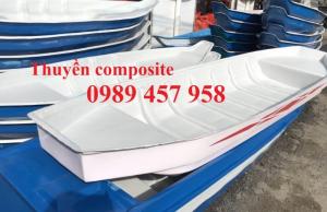 Thuyền nhựa câu cá chèo tay 3m, 4m, Thuyền chở 3-4 người
