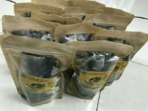 Da cá basa trứng muối sấy khô