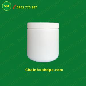 Hủ nhựa 500gr thấp