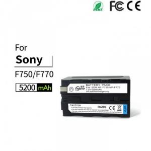 Pin máy quay NP-F770 camera photography LED cho máy quay F series