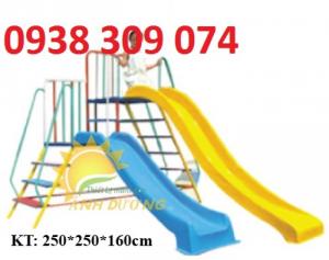 Chuyên cung cấp cầu trượt trong nhà, ngoài trời cho trường, khu vui chơi