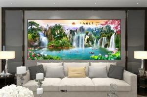 Tranh gạch 3d phong cảnh - DK80