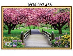 Tranh đẹp trang trí phòng - tranh gạch
