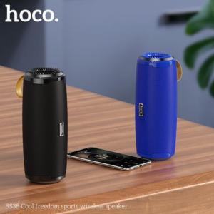 Loa bluetooth Hoco BS38 Cool freedom hỗ trợ AUX, TF card, USB, FM và IPX