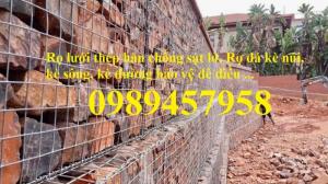Rọ đá mạ kẽm và Rọ đá bọc nhựa tốt nhất Hà Nội