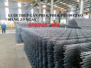Lưới thép đổ sàn chống nứt phi 4 - Lưới đổ sàn phi 4 a 200x200, Lưới thép D4 150x150