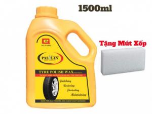 Dung Dịch Đánh Bóng Vỏ Xe, Đánh Bóng Lốp Xe Pallas 1.5 Lít Tặng Mút - PWP15