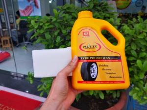 Dung Dịch Đánh Bóng Vỏ Xe, Đánh Bóng Lốp Xe Pallas 1.5 Lít Tặng Mút - PWP15