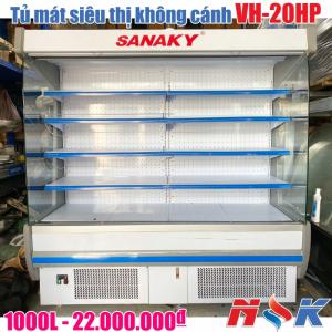 Tủ mát siêu thị không cánh Sanaky VH-20HP