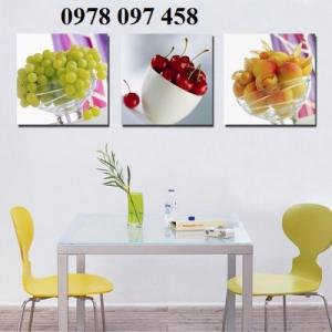 Tranh gạch men 3d - tranh bếp