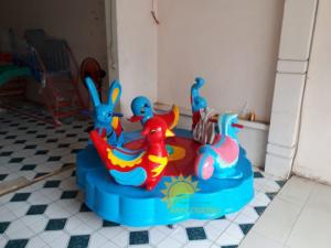 Đồ chơi mâm xoay trẻ em cho trường mầm non, công viên, KVC, sâ chơi