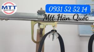 Con lăn dẫn đầu máng ray c cầu trục