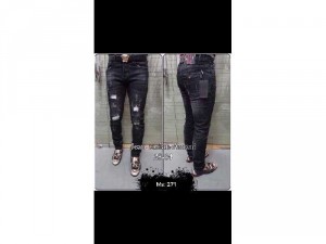Quần jeans dài nam cao cấp rách waxMs412