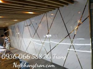 Nẹp inox 304, nẹp la đi chỉ tường, nẹp trang trí, inox 304 tốt nhất hiện nay