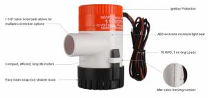 Máy bơm hồ cá koi SEAFLO SFBP1-G1100-01 khỏe, bền