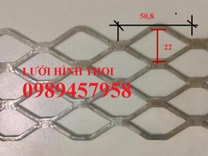 Lưới thép trang trí hàng rào, Lưới hình thoi, Lưới mắt cáo 20x40, 30x60 x 3ly