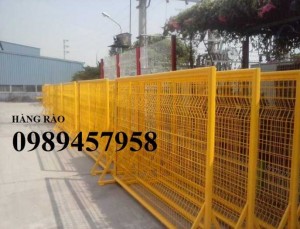 Hàng rào khung di động, Hàng rào 1mx2m, 1,2mx2m, Hàng rào chắn 1,5mx2m