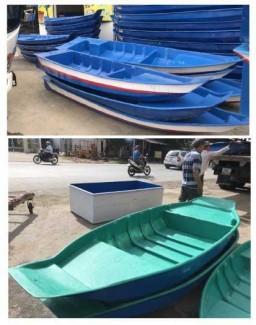 Thuyền nhựa 3m, Thuyền composite 2,4m 3m, 3,5m 4m, 4,6m 5m - Thuyền chèo tay
