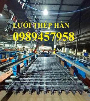 Nơi bán Sắt thép đổ bê tông phi 6 200x200, Thép phi 6 200*200, Lưới hàn chập D8 200*200
