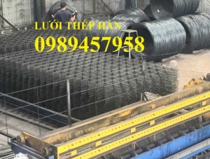 Lưới thép Phi 10 ô 100x100, 100x200, 200x200, 250x250, Lưới hàn đổ sàn phi 12 a 200x200