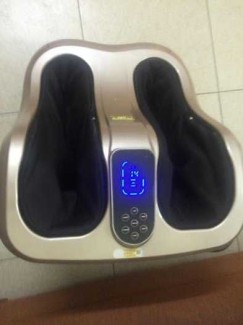 Máy massage bàn chân và bắp chân Hàn Quốc cao cấp Ayosun,máy massage hỗ trợ điều trị giảm đau chân