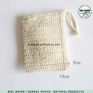 TÚI ĐỰNG XÀ PHÒNG TỪ LÁ GAI