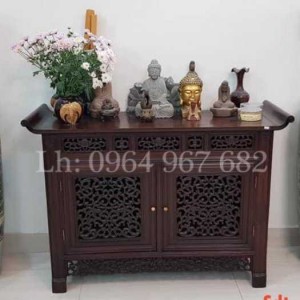 Tủ bàn huế trung đường bàn trưng bày đồ