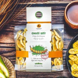 Chuối Sấy Langfarm 400g, Đặc Sản Đà Lạt, Mẫu Mawashi - MSN181590