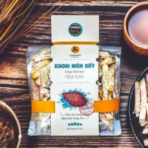 Khoai Môn Sấy Langfarm 350g, Đặc Sản Đà Lạt, Mẫu Mawashi - MSN181593