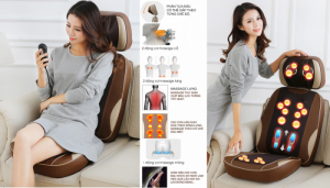 Ghế massage hồng ngoại Ayosun Hàn Quốc chính hãng giúp điều trị giảm đau toàn thân hiệu quả nhất