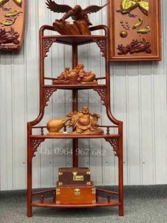 Kệ góc trưng bày đồ kệ trang trí kệ trưng đồ cổ ngoạn