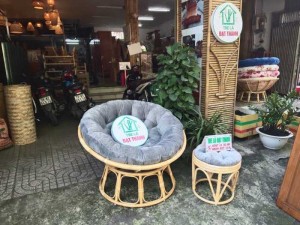 Ghế mây thư giãn papasan - BGM34