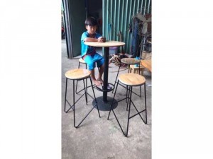 Ghế bar cafe gỗ giá rẻ tại xưởng
