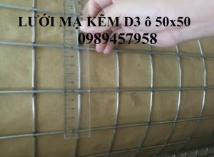 Cung cấp Lưới mạ kẽm phi 2 ô 12x12, 25x25, phi 3 ô 25x25, 50x50