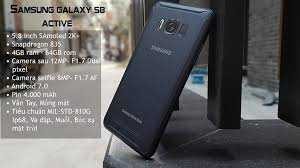 Samsung Galaxy S8 Active : Chống nước Chống va Đập