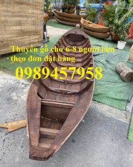 Bán Thuyền gỗ chèo tay ở đâu? Thuyền gỗ chở 2-3 người