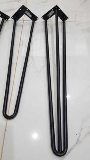 Hairpin D14 Cao 60cm ( 1 Chân ) Kèm Nút Nhựa Trong