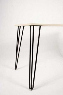 Hairpin D14 Cao 72cm ( 1 Chân ) Kèm Nút Nhựa Trong