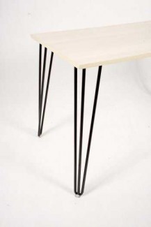 Hairpin D14 Cao 72cm ( 1 Chân ) Kèm Nút Nhựa Trong