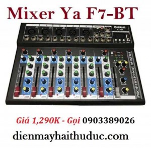 Mixer bàn Yamaha F7-BT có Bluetooth, cổng USB