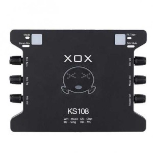 SOUND CARD LIVE STREAM XOX KS 108