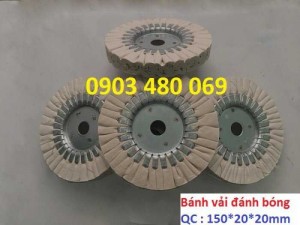Bánh vải đánh máy dán cạnh
