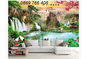 Tranh gạch men 3D phong cảnh