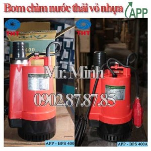 Máy Bơm Chìm Nhựa - Bơm Thoát Nước Mưa - Bơm Hòn Non Bộ - Bơm Tiểu Cảnh - APP Taiwan - Giá Cực Tốt