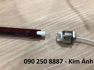 Bóng đèn sấy công nghiệp halogen, thạch anh nhiệt độ cao, uốn mica