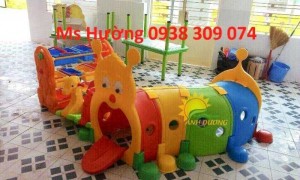 Hang chui đa sắc màu cho bé mầm non